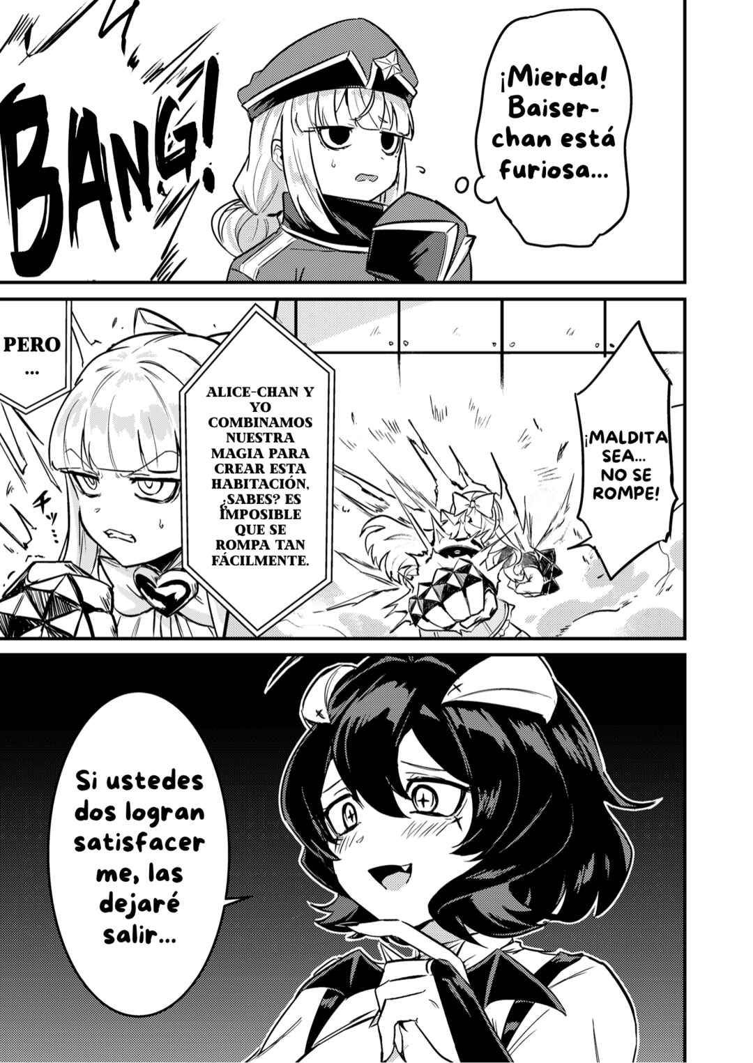 Magia Baiser no Nakayoku (Imishin) shinai to Derarenai Heya?! Chapter ? - Page 14