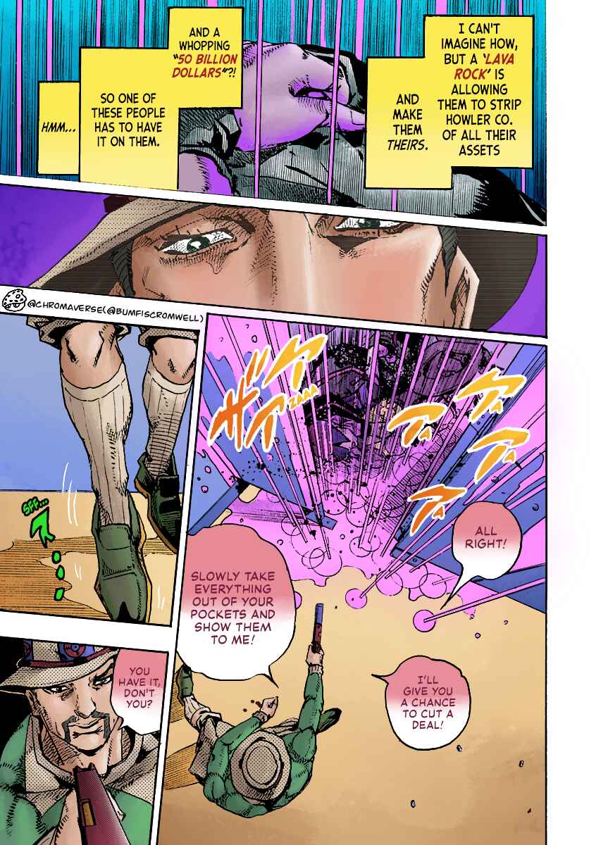 JoJo's Bizarre Adventure Part 9 - The JOJOLands (Fan-Colored) Chapter 20 - Page 16