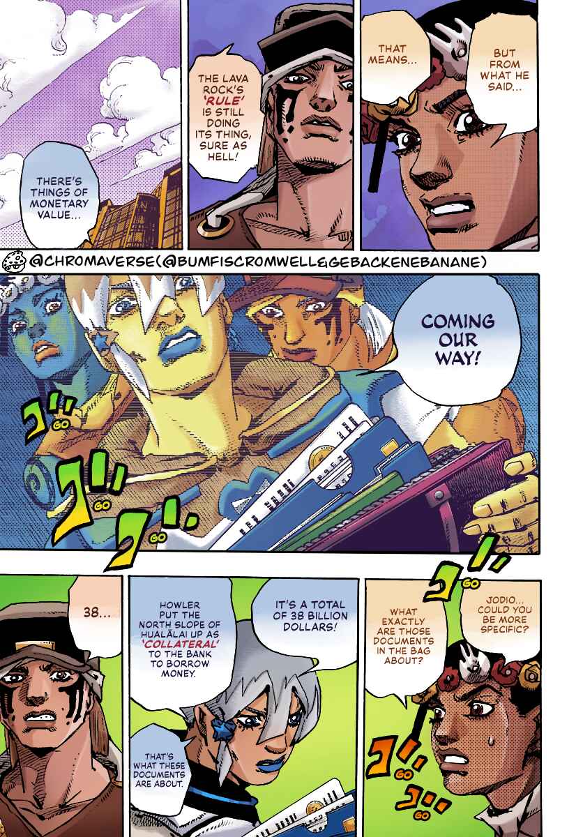 JoJo's Bizarre Adventure Part 9 - The JOJOLands (Fan-Colored) Chapter 20 - Page 35