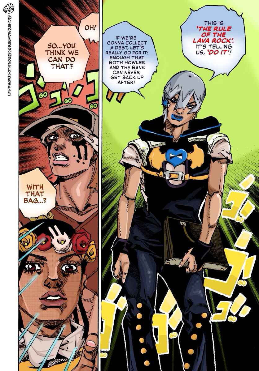 JoJo's Bizarre Adventure Part 9 - The JOJOLands (Fan-Colored) Chapter 20 - Page 38