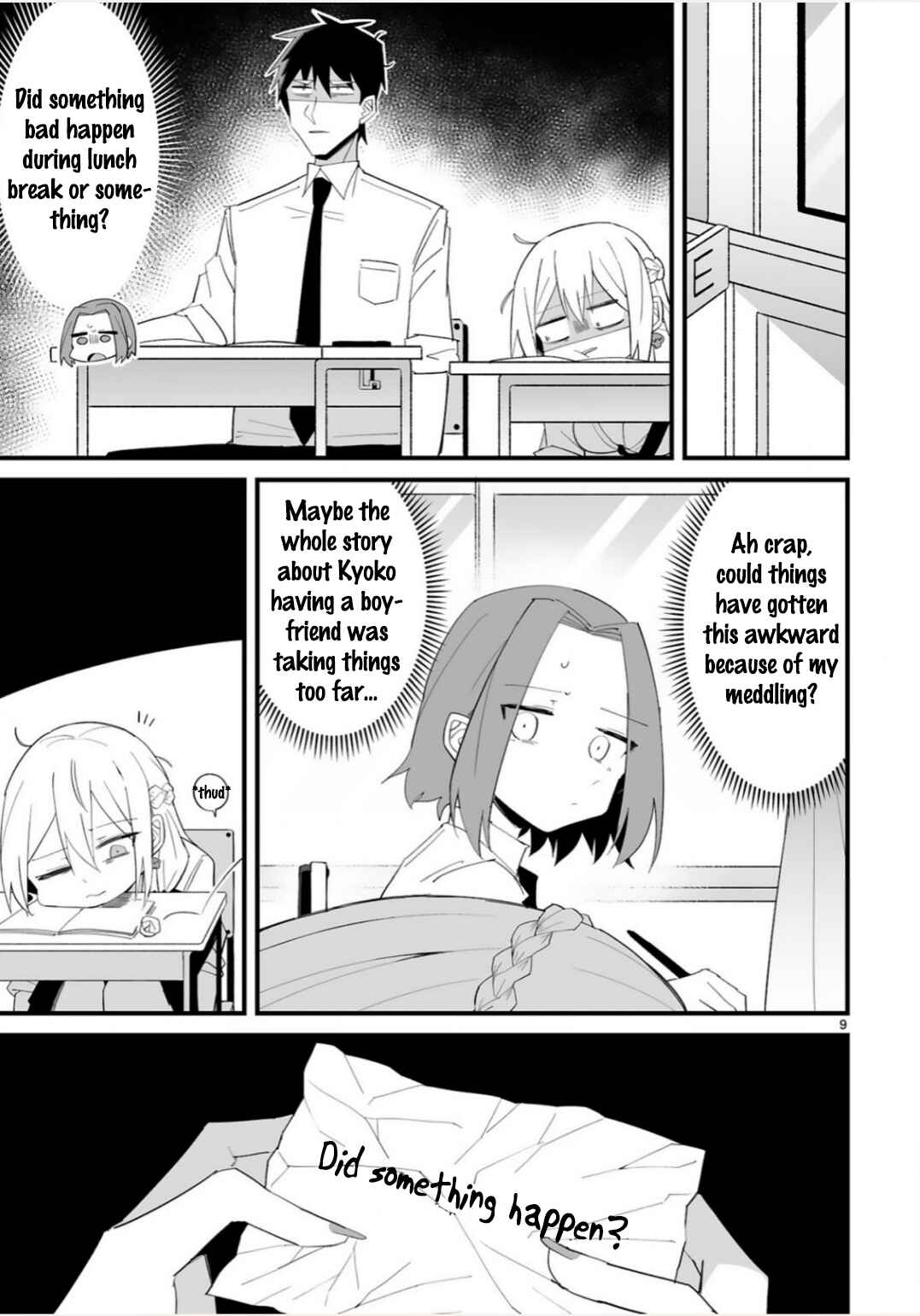 Iinchou Desu ga Furyou ni Naru Hodo Koi Shitemasu! Chapter 17 - Page 9