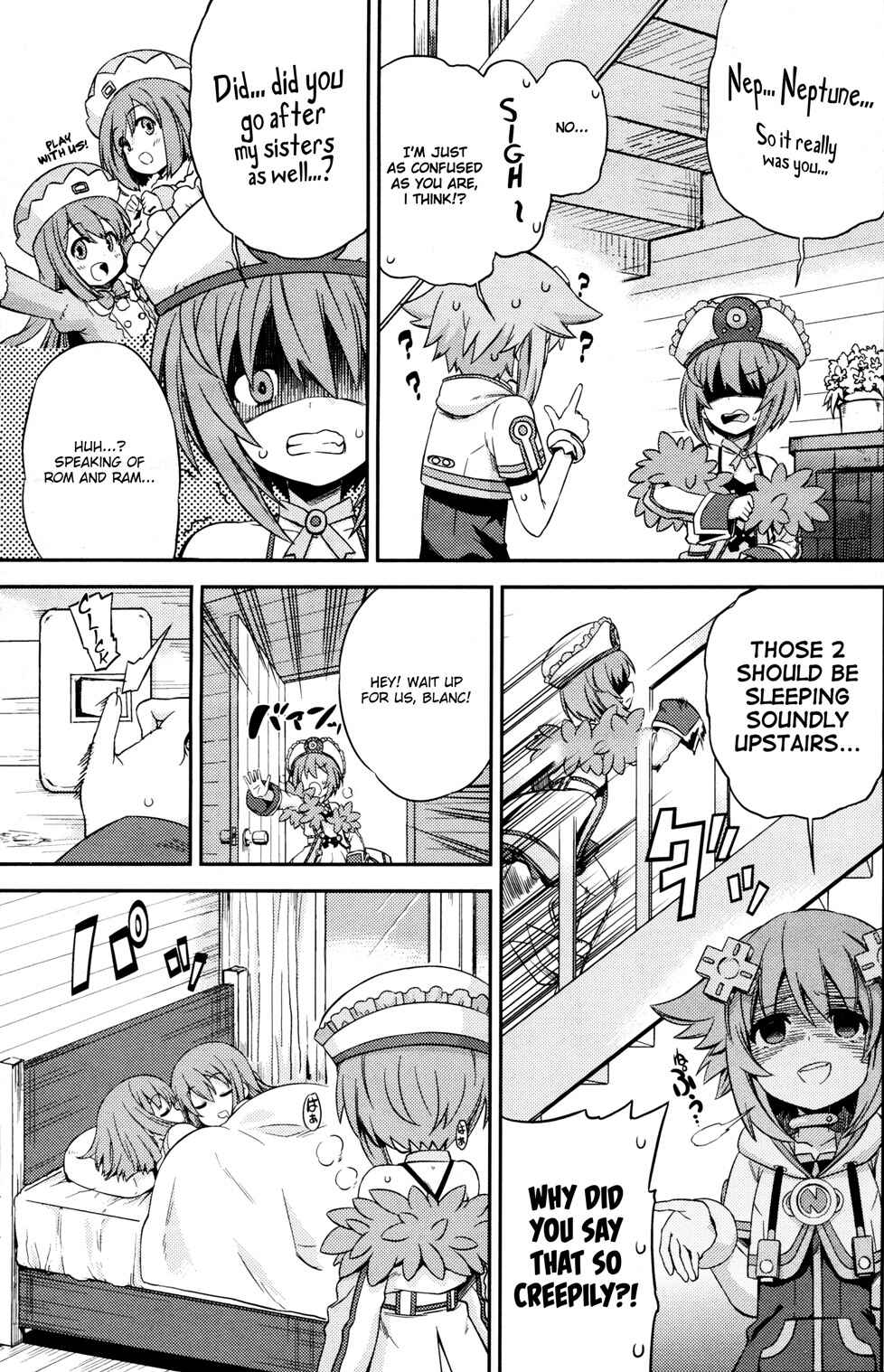 Choujigen Game Neptune: The Animation - Hello New World Chapter Oneshot - Dengeki Magazine 10th Annivers... - Page 7