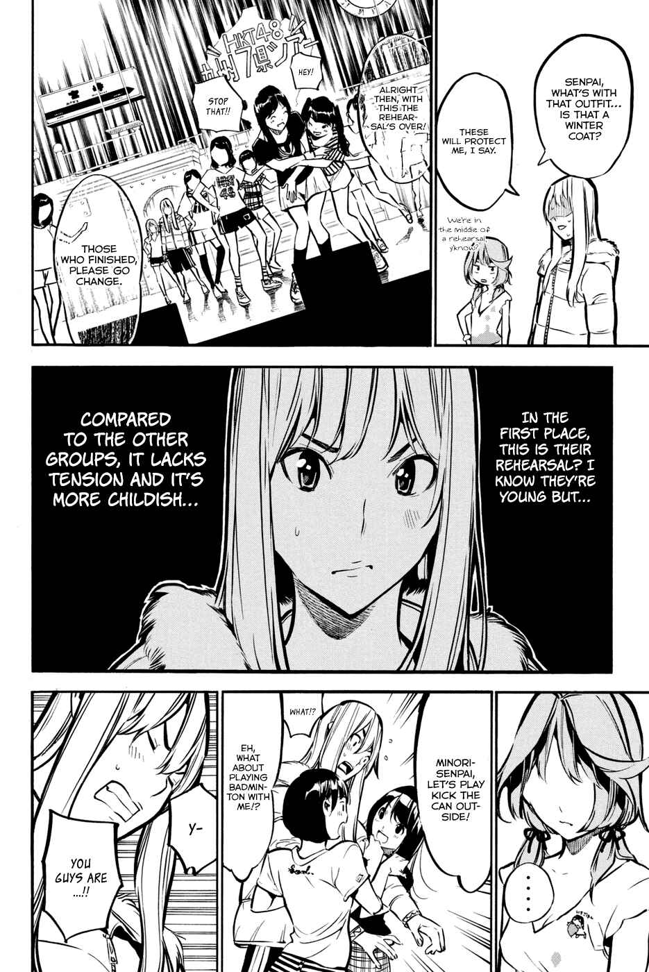 AKB49: Ren'ai Kinshi Jourei Chapter 182 - Page 14