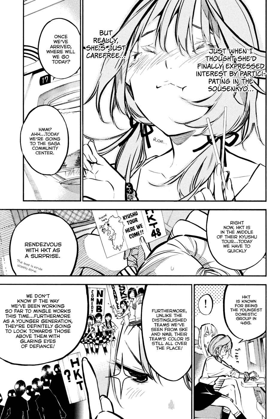 AKB49: Ren'ai Kinshi Jourei Chapter 182 - Page 5