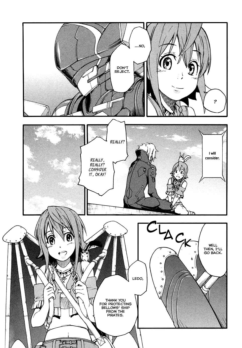 Suisei no Gargantia Chapter 3 - Page 38
