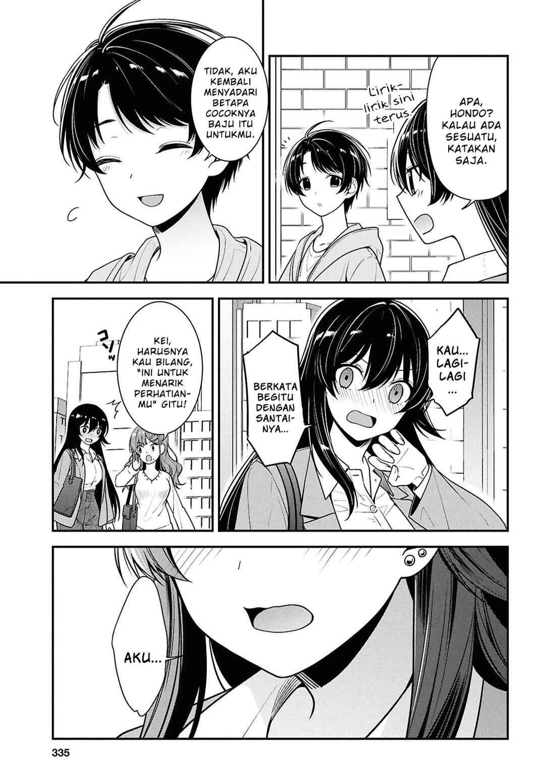 Tonari no Seki no Yankee Shimizu-san ga Kami wo Kuroku Sometekita Chapter 6 - Page 22