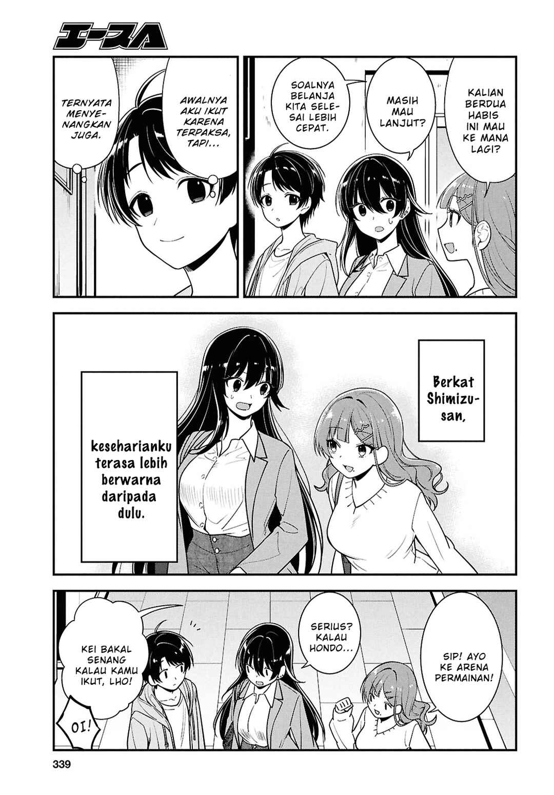 Tonari no Seki no Yankee Shimizu-san ga Kami wo Kuroku Sometekita Chapter 6 - Page 26