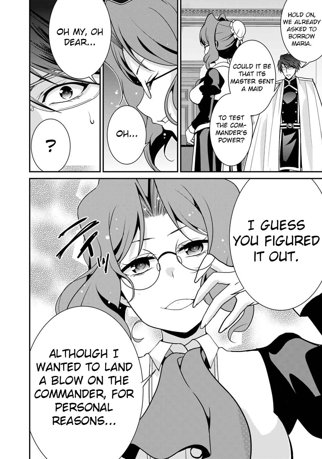 Saikyou no Kurokishi ♂, Sentou Maid ♀ ni Tenshoku Shimashita Chapter 49 - Page 15