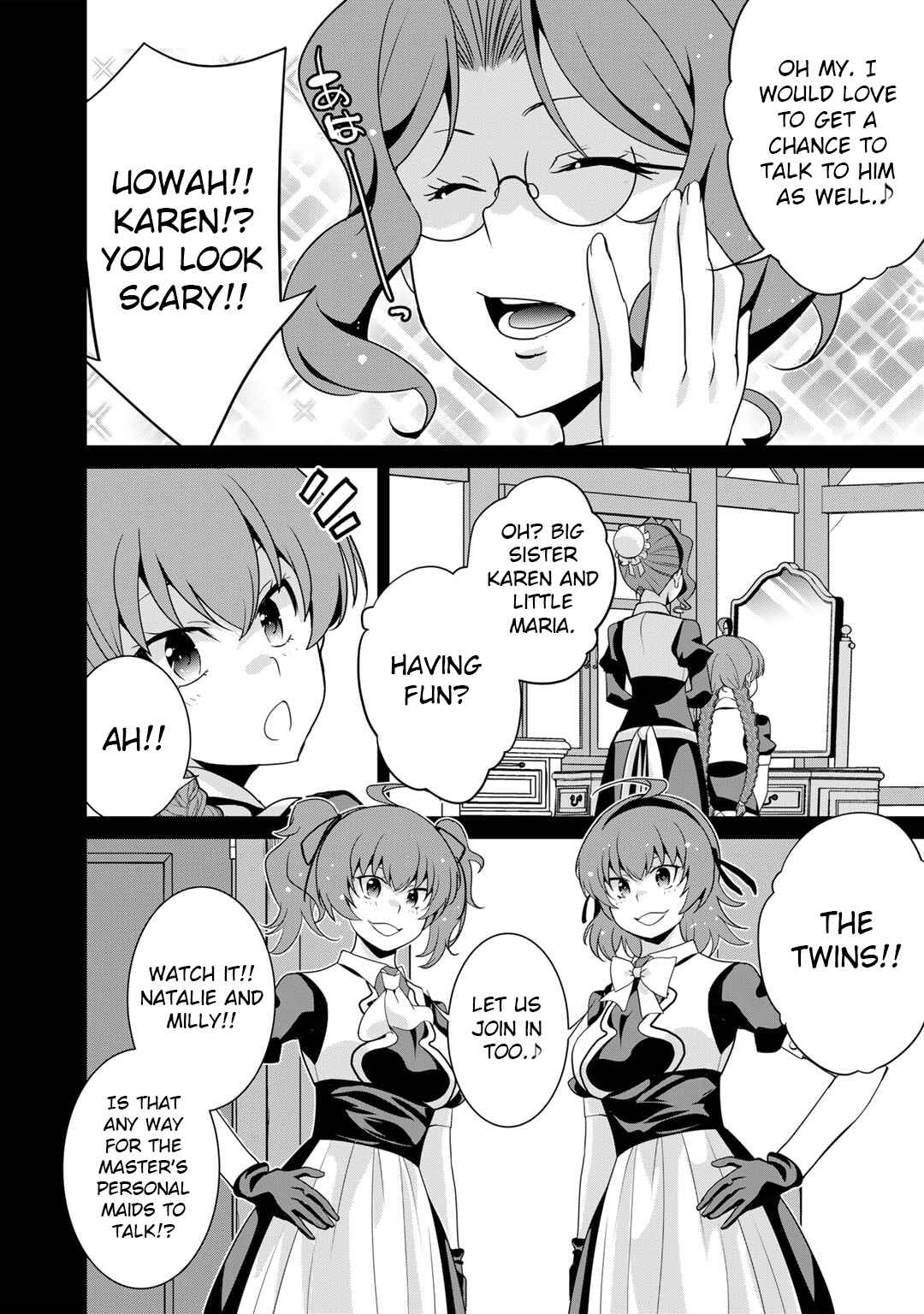 Saikyou no Kurokishi ♂, Sentou Maid ♀ ni Tenshoku Shimashita Chapter 49 - Page 2