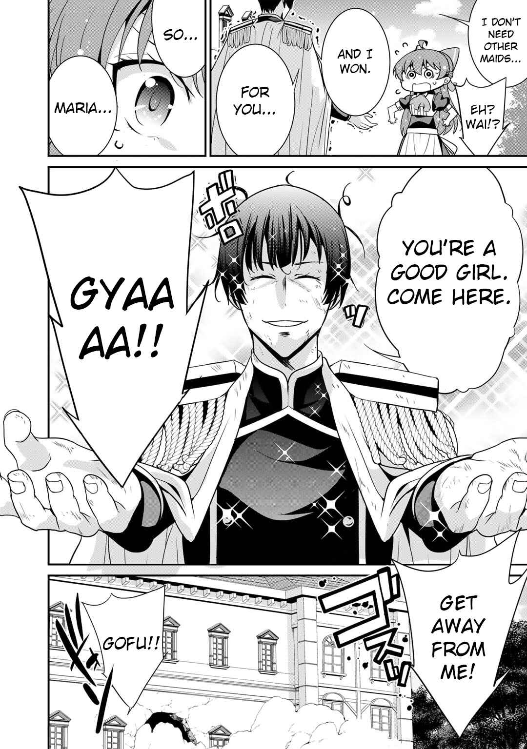 Saikyou no Kurokishi ♂, Sentou Maid ♀ ni Tenshoku Shimashita Chapter 49 - Page 22