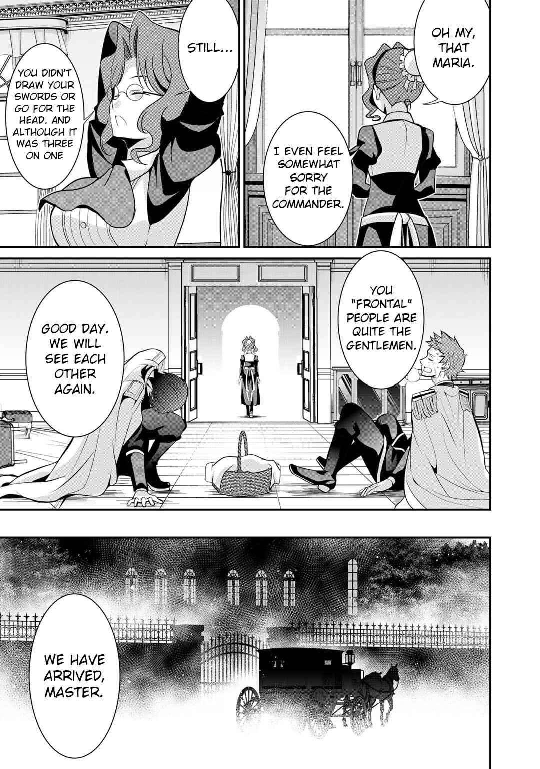 Saikyou no Kurokishi ♂, Sentou Maid ♀ ni Tenshoku Shimashita Chapter 49 - Page 23