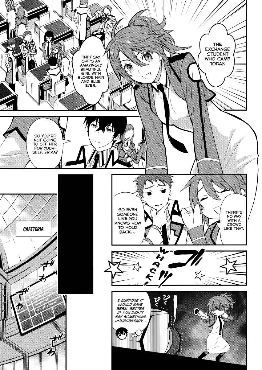 Mahouka Koukou no Rettousei - Raihousha-hen Chapter 2 - Page 10