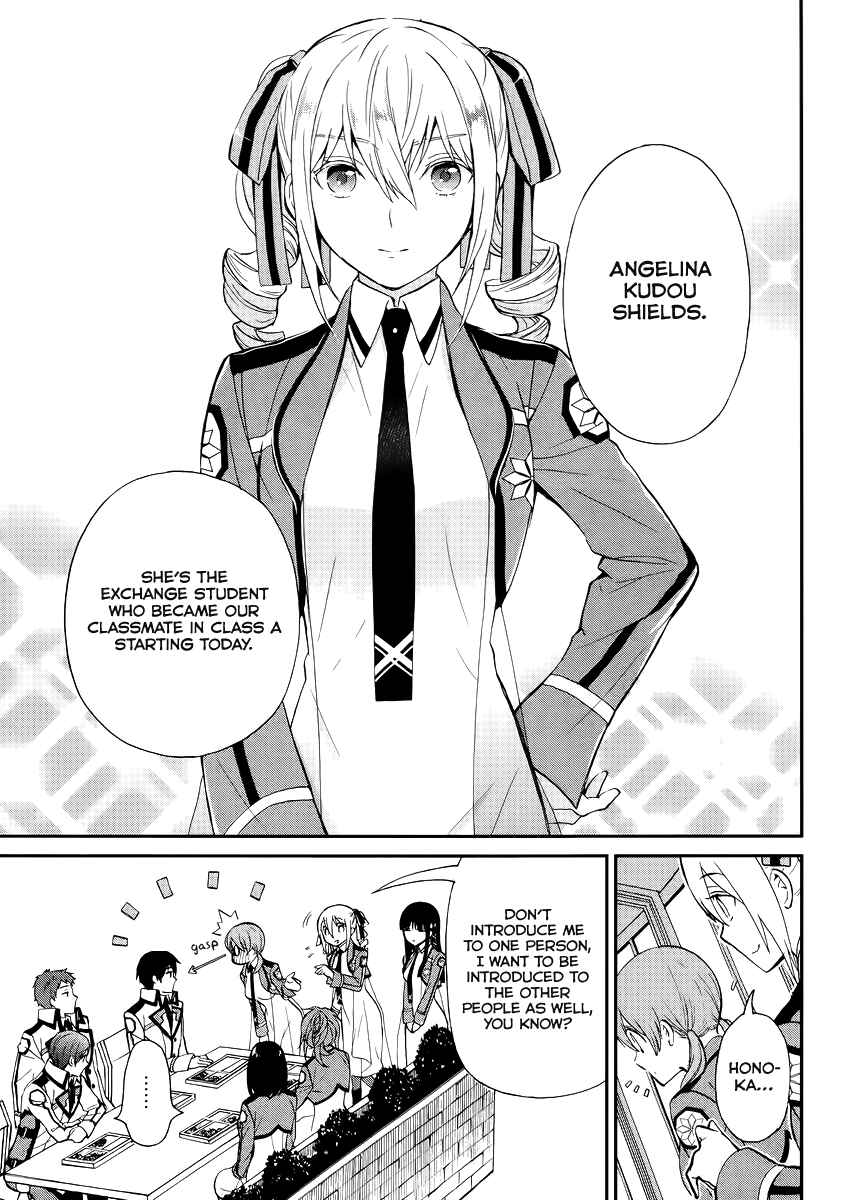 Mahouka Koukou no Rettousei - Raihousha-hen Chapter 2 - Page 12