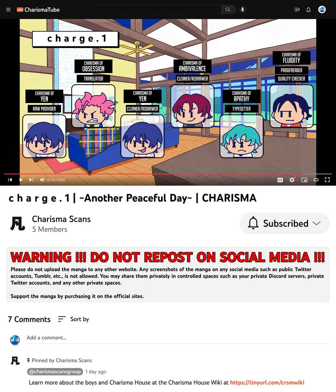 Charisma: Kyou mo Heiwa desu Chapter 1 - Page 18