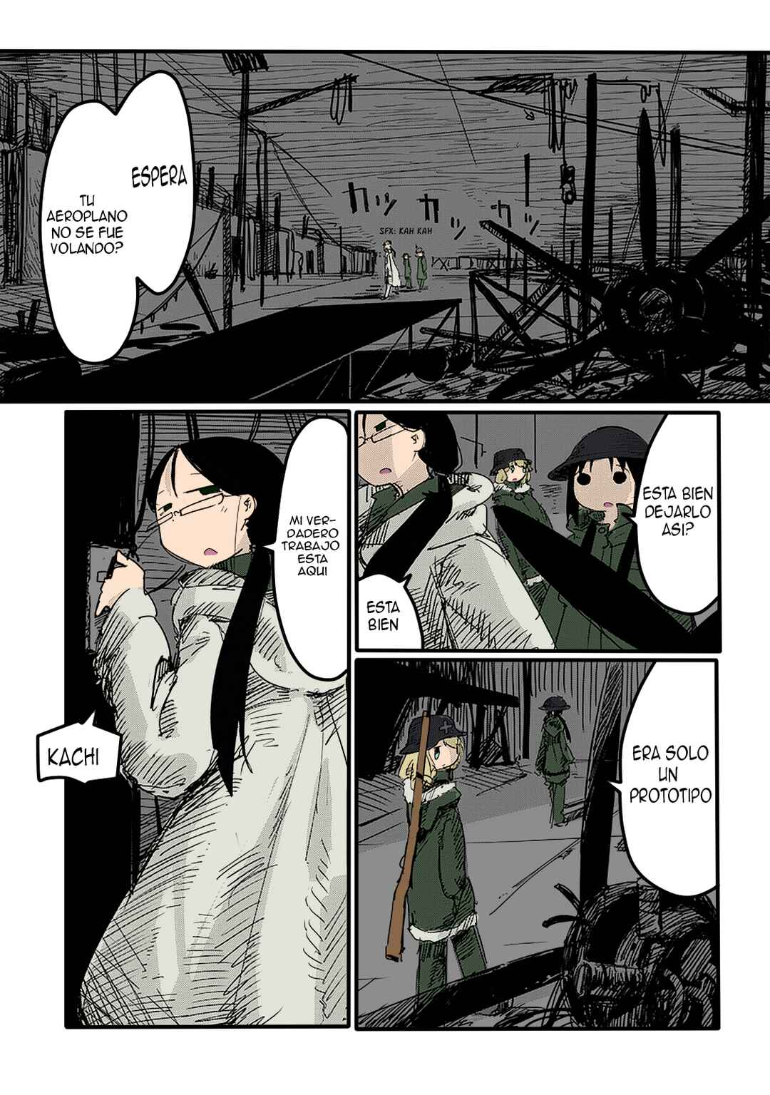 Shoujo Shuumatsu Ryokou (Fan Colored) Chapter 12 - Page 14