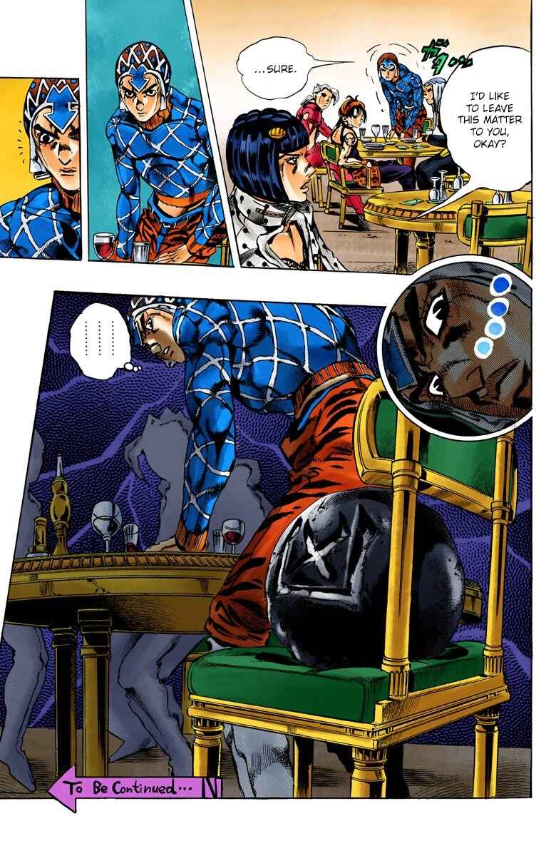JoJo no Kimyou na Bouken: Part 5 - Ougon no Kaze Color-ban Chapter 151 - Page 13