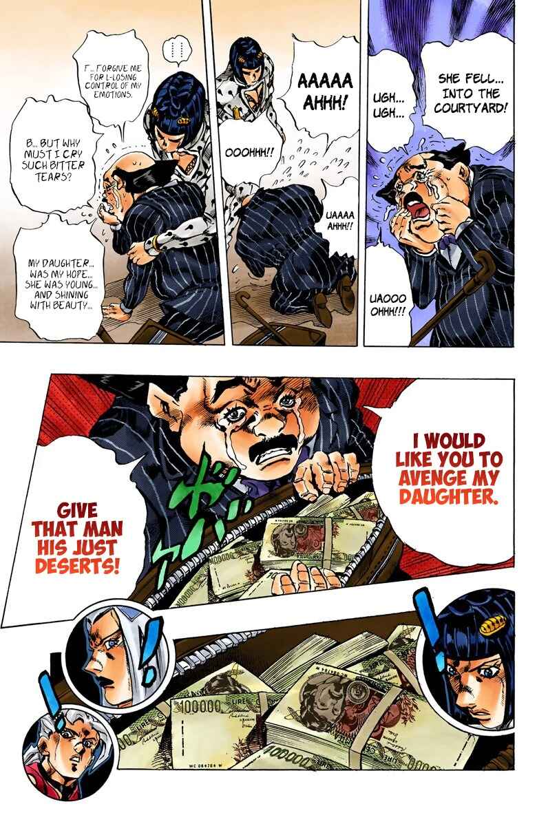 JoJo no Kimyou na Bouken: Part 5 - Ougon no Kaze Color-ban Chapter 151 - Page 9