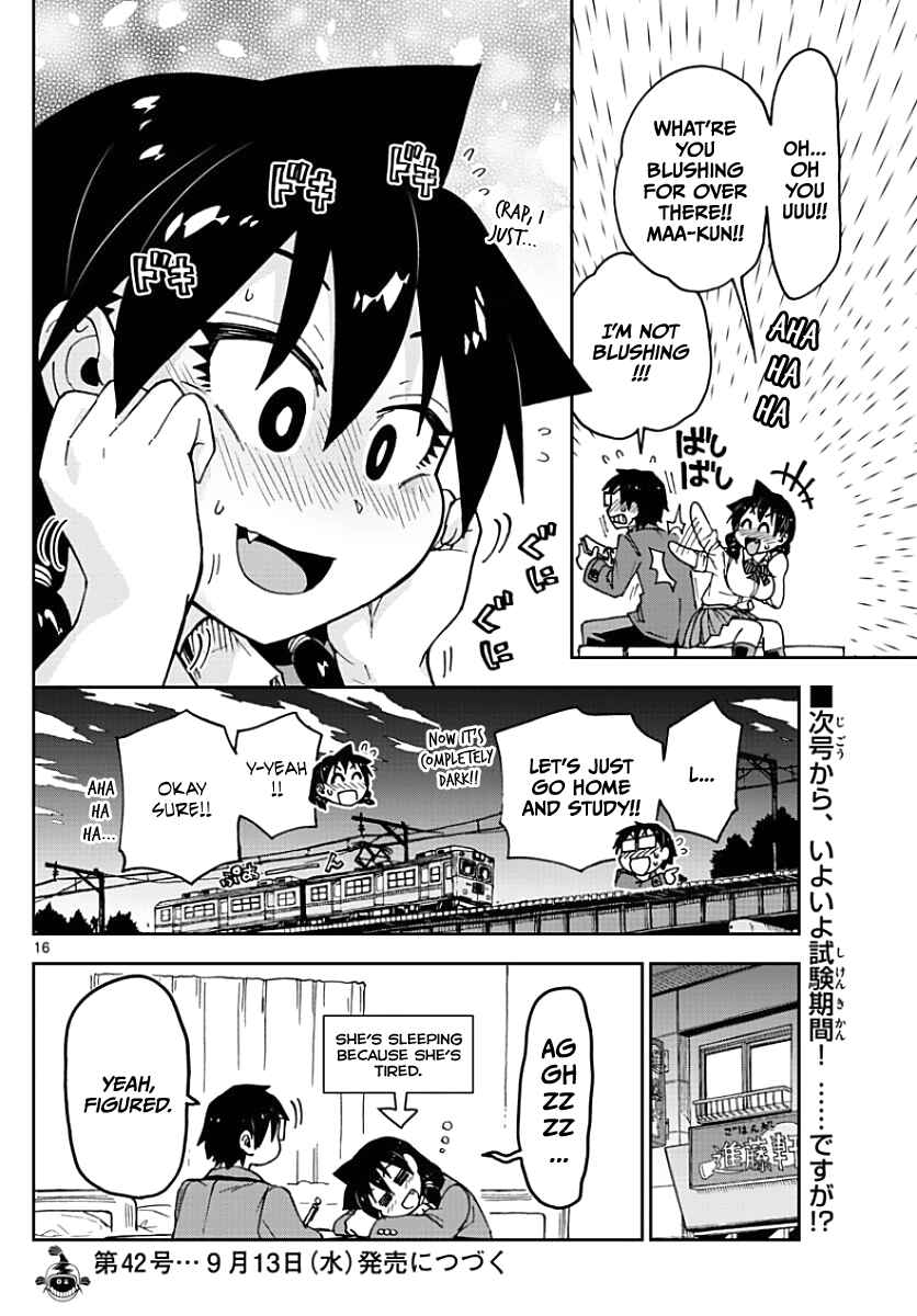 Amano Megumi wa Sukidarake! Chapter 89 - Page 16