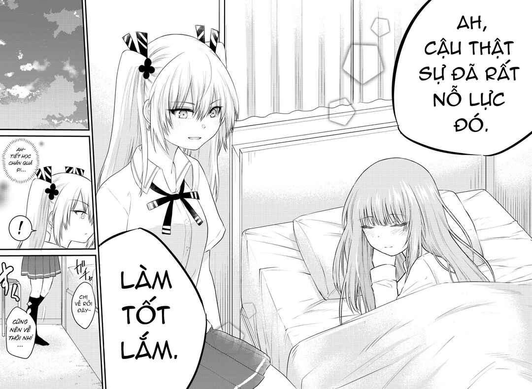 Koe ga dasenai Shoujo wa "Kanojo ga Yasashisugiru" to Omotte iru Chapter 40 - Page 7