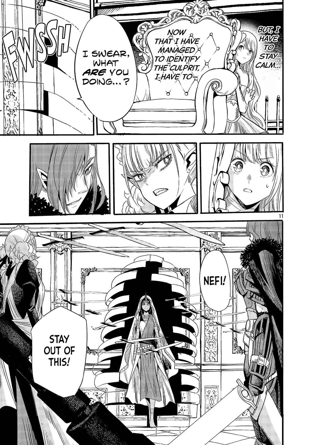 Koushaku Reijou no Rouraku Mission ~Maou to no Seiryaku Kekkon ga, Jinrui Saigo no Kirifuda desu!... tte, Maou ga Onnanoko no Baai wa Dou Sureba Ii no desu ka!?~ Chapter 6 - Page 12