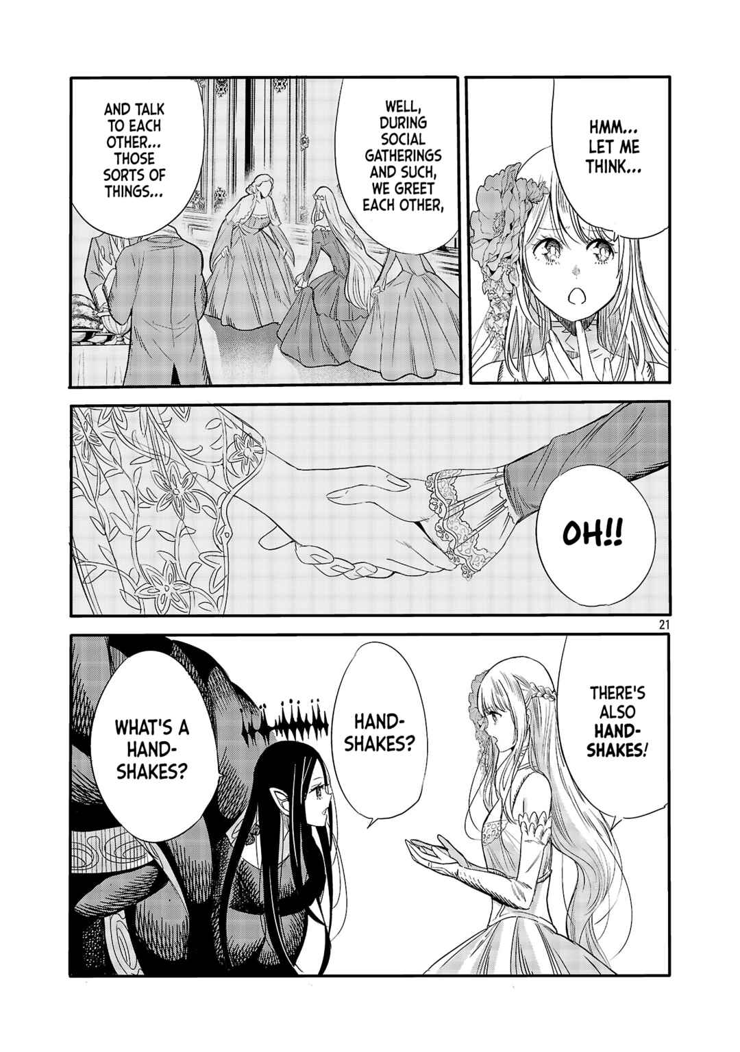 Koushaku Reijou no Rouraku Mission ~Maou to no Seiryaku Kekkon ga, Jinrui Saigo no Kirifuda desu!... tte, Maou ga Onnanoko no Baai wa Dou Sureba Ii no desu ka!?~ Chapter 6 - Page 22