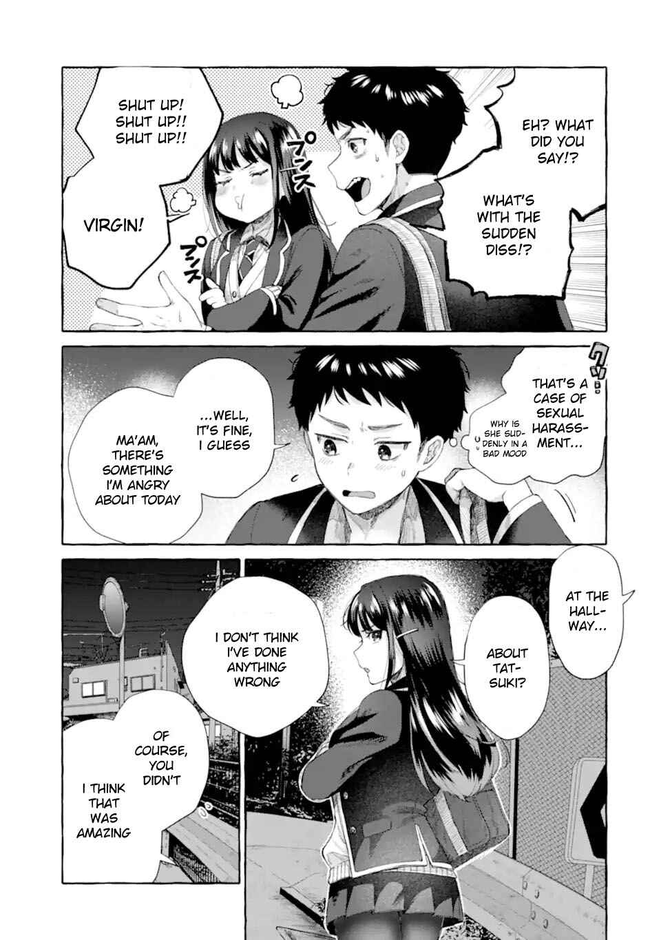 Kibishii Onna Joushi ga Koukousei ni Modottara Ore ni Deredere Suru Riyuu: Ryou Kataomoi no Yarinaoshi Koukousei Seikatsu Chapter 5.1 - Page 13