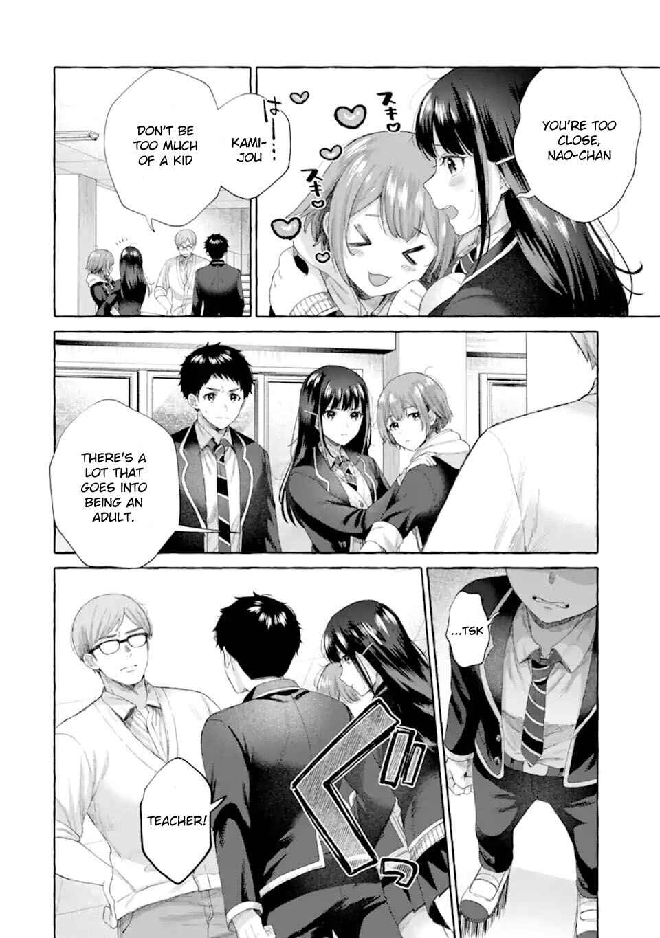 Kibishii Onna Joushi ga Koukousei ni Modottara Ore ni Deredere Suru Riyuu: Ryou Kataomoi no Yarinaoshi Koukousei Seikatsu Chapter 5.1 - Page 6