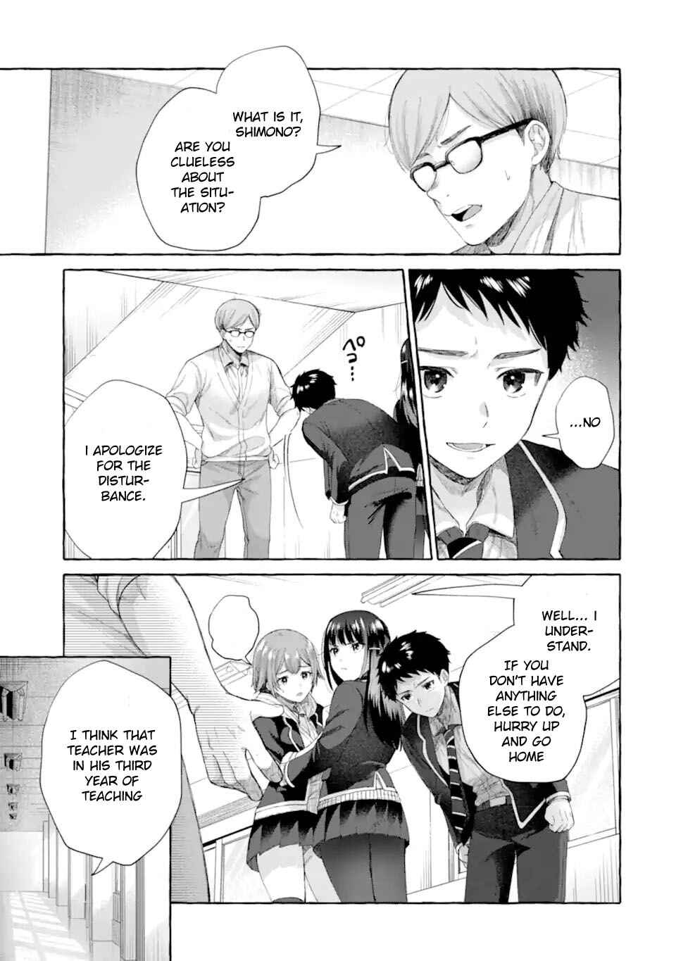 Kibishii Onna Joushi ga Koukousei ni Modottara Ore ni Deredere Suru Riyuu: Ryou Kataomoi no Yarinaoshi Koukousei Seikatsu Chapter 5.1 - Page 7