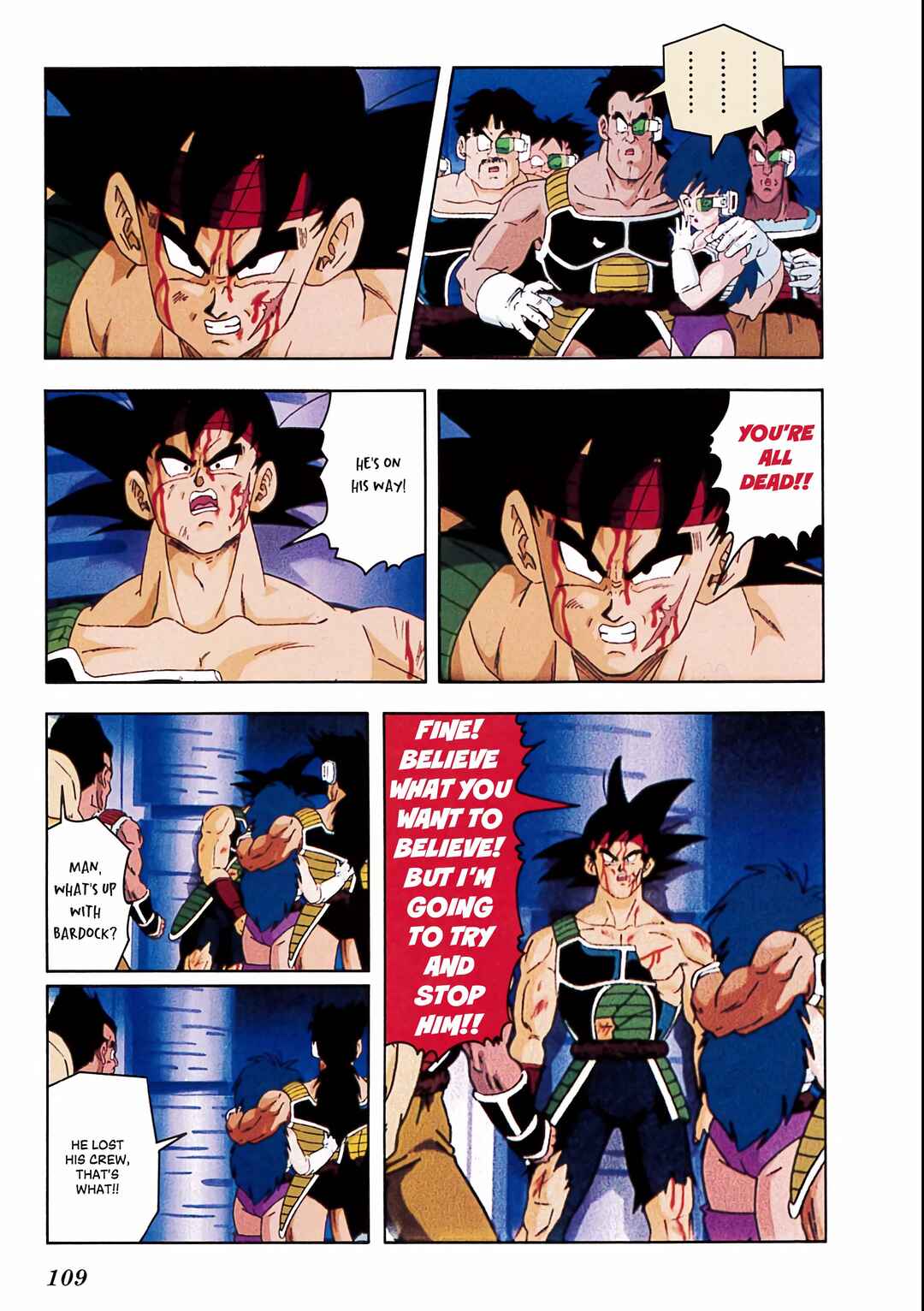 Dragon Ball Z TV Special Jump Anime Comics Chapter 1 - Page 100