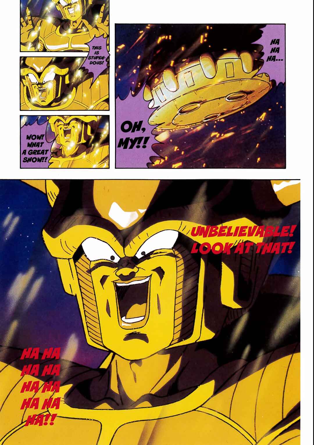 Dragon Ball Z TV Special Jump Anime Comics Chapter 1 - Page 126