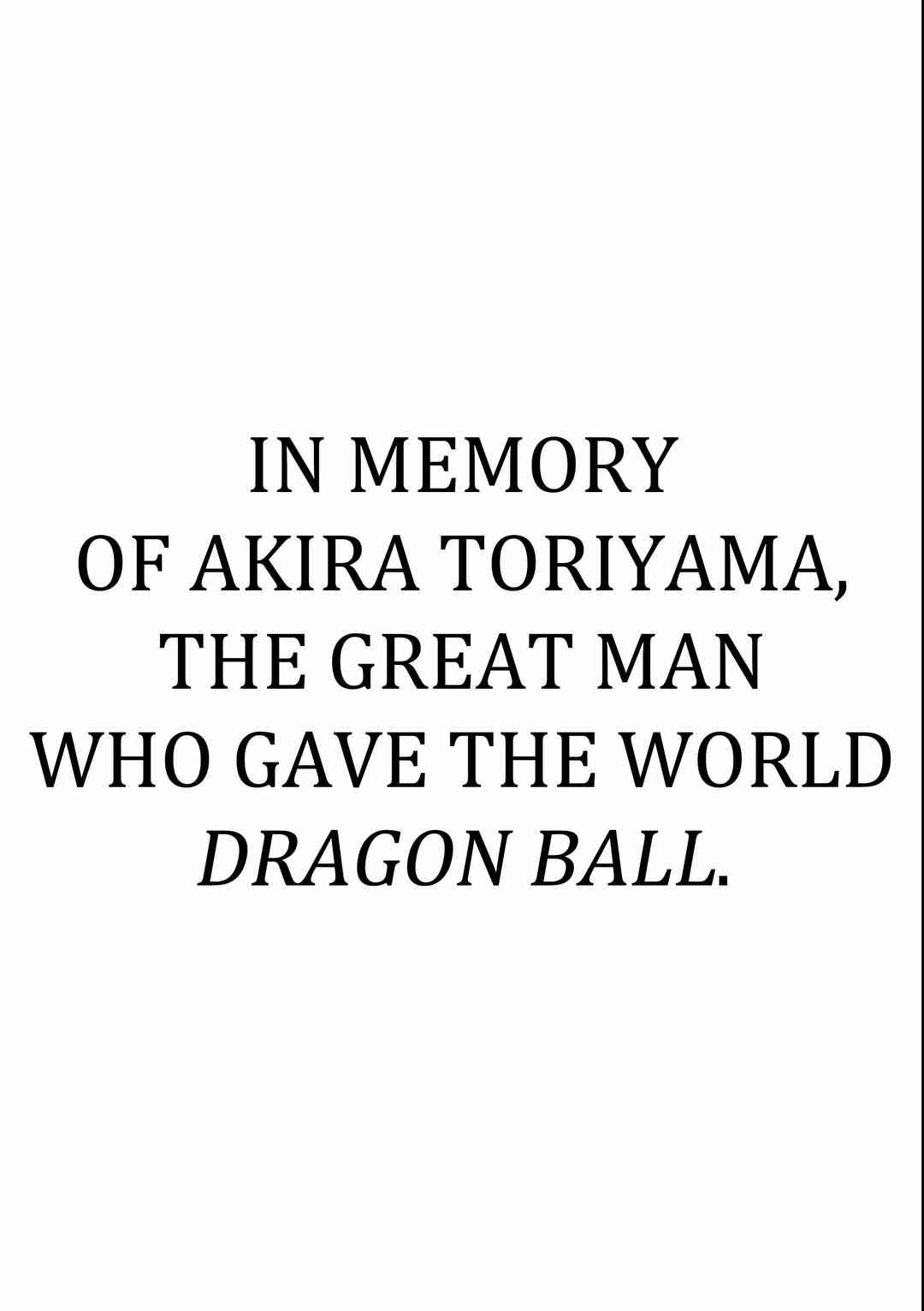 Dragon Ball Z TV Special Jump Anime Comics Chapter 1 - Page 2