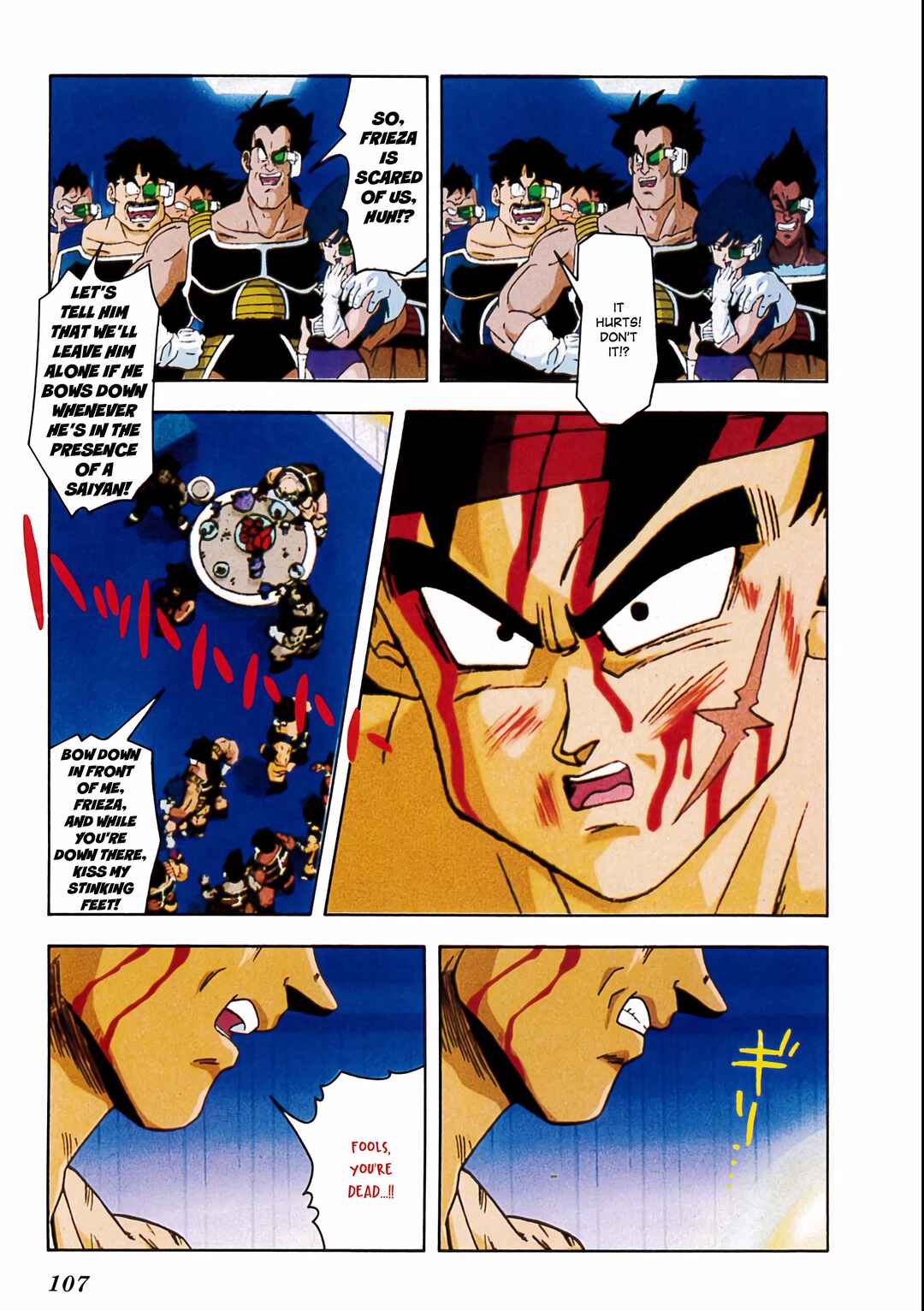 Dragon Ball Z TV Special Jump Anime Comics Chapter 1 - Page 98