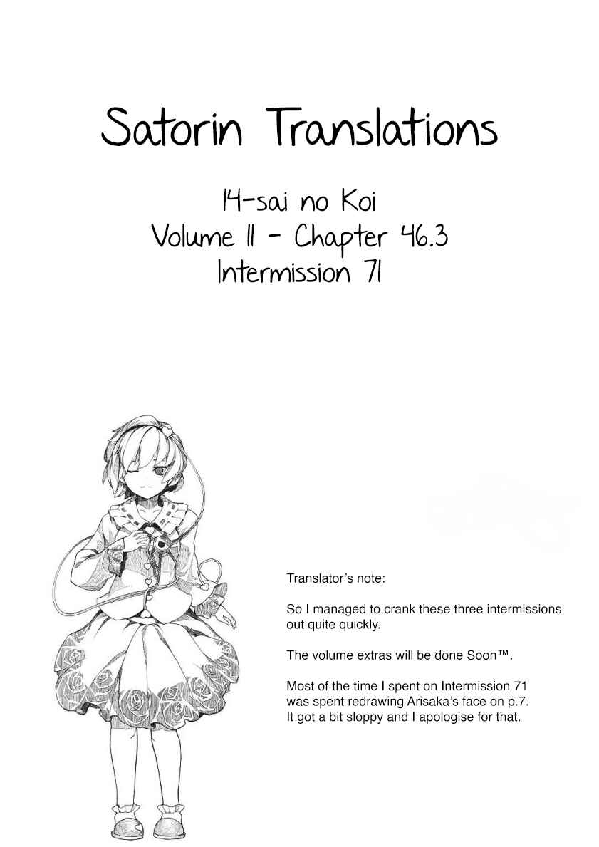 Love at Fourteen Chapter 46.3 - Page 9