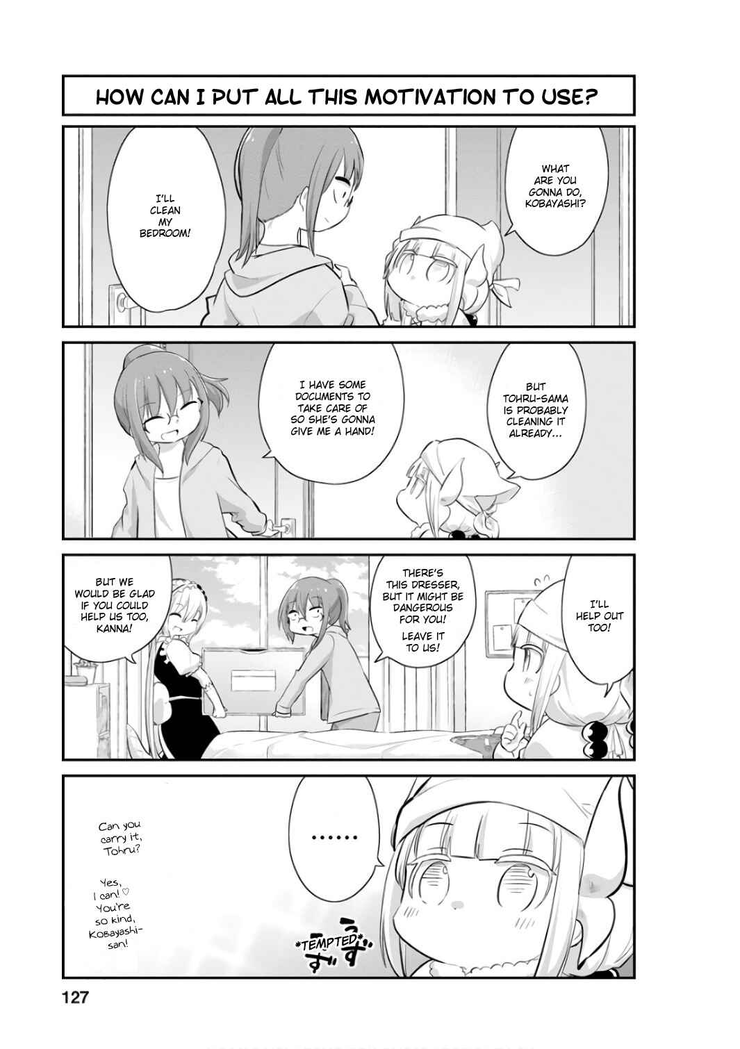 Kobayashi-san Chi no Maid Dragon - Kanna no Nichijou Chapter 50 - Page 3