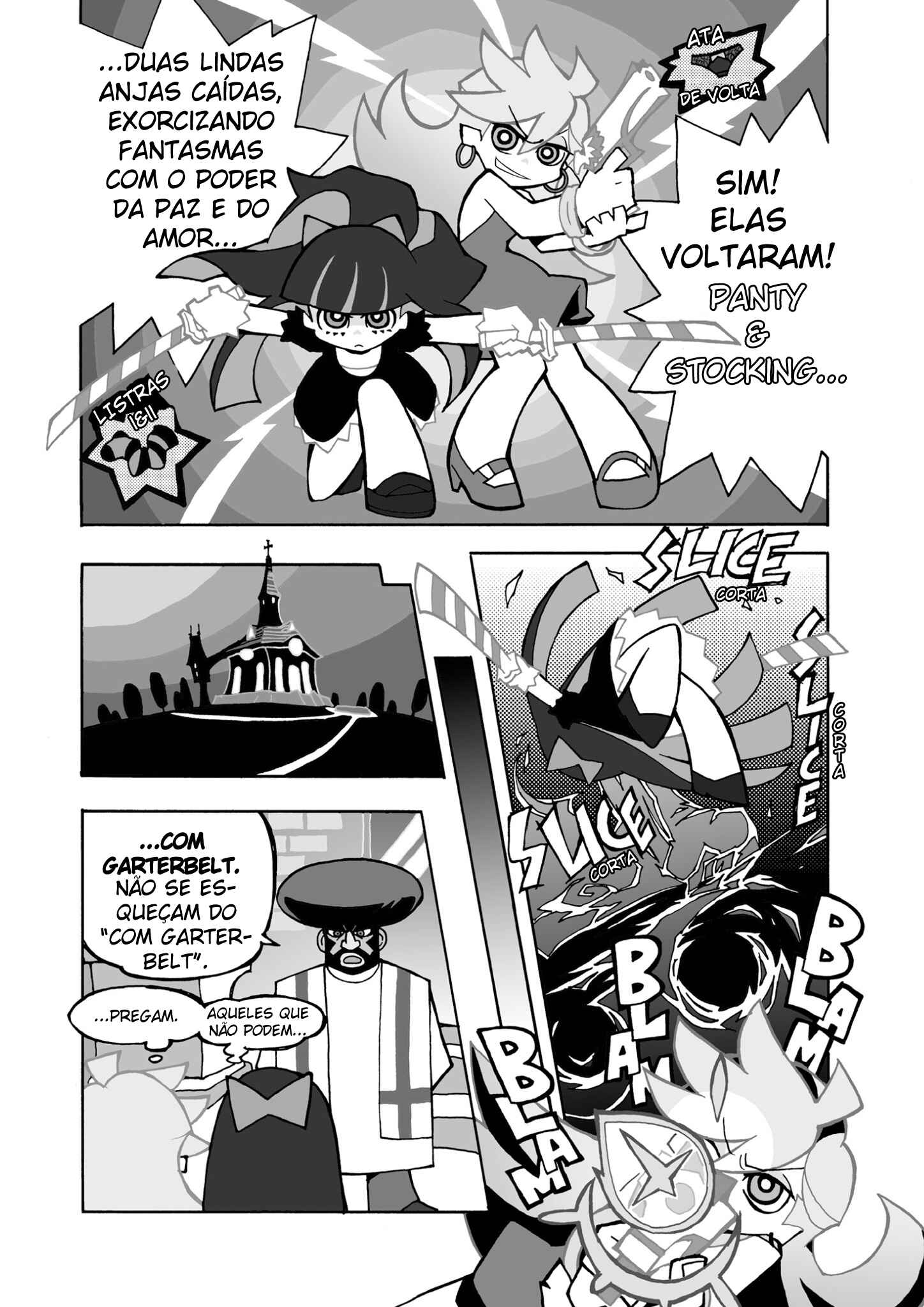 Panty & Stocking with Garterbelt Chapter 1 - Page 9