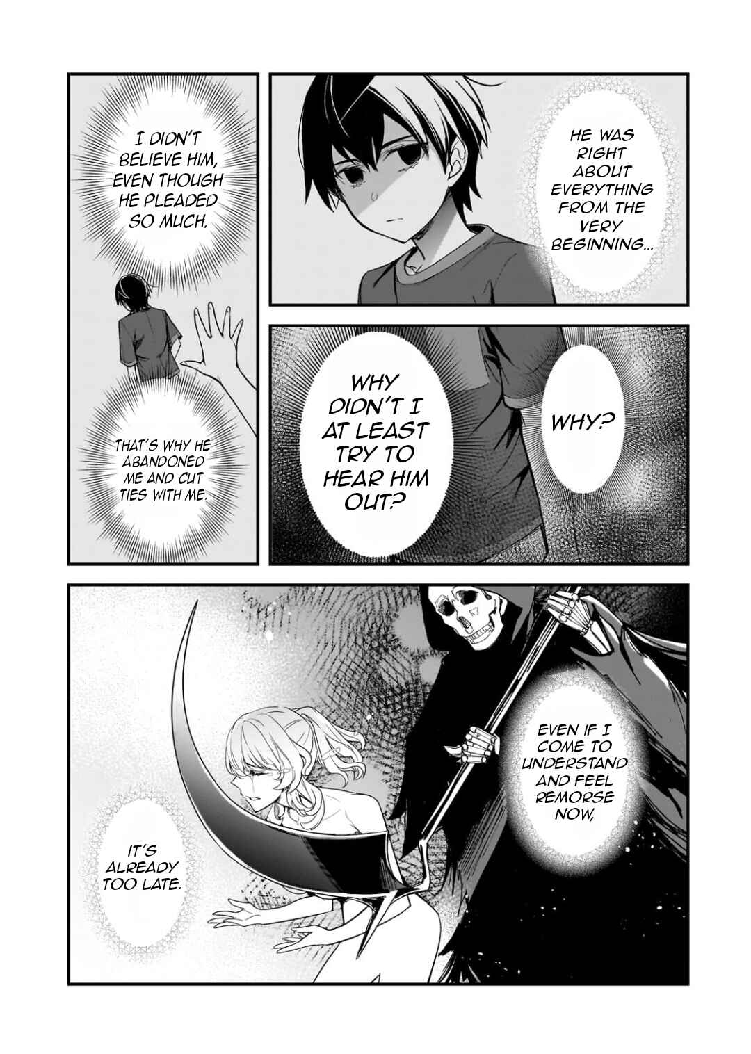 Ore ni Trauma wo Ataeta Joshi-tachi ga Chirachira Mitekuru kedo, Zannen desuga Teokure desu Chapter 25.3 - Page 8