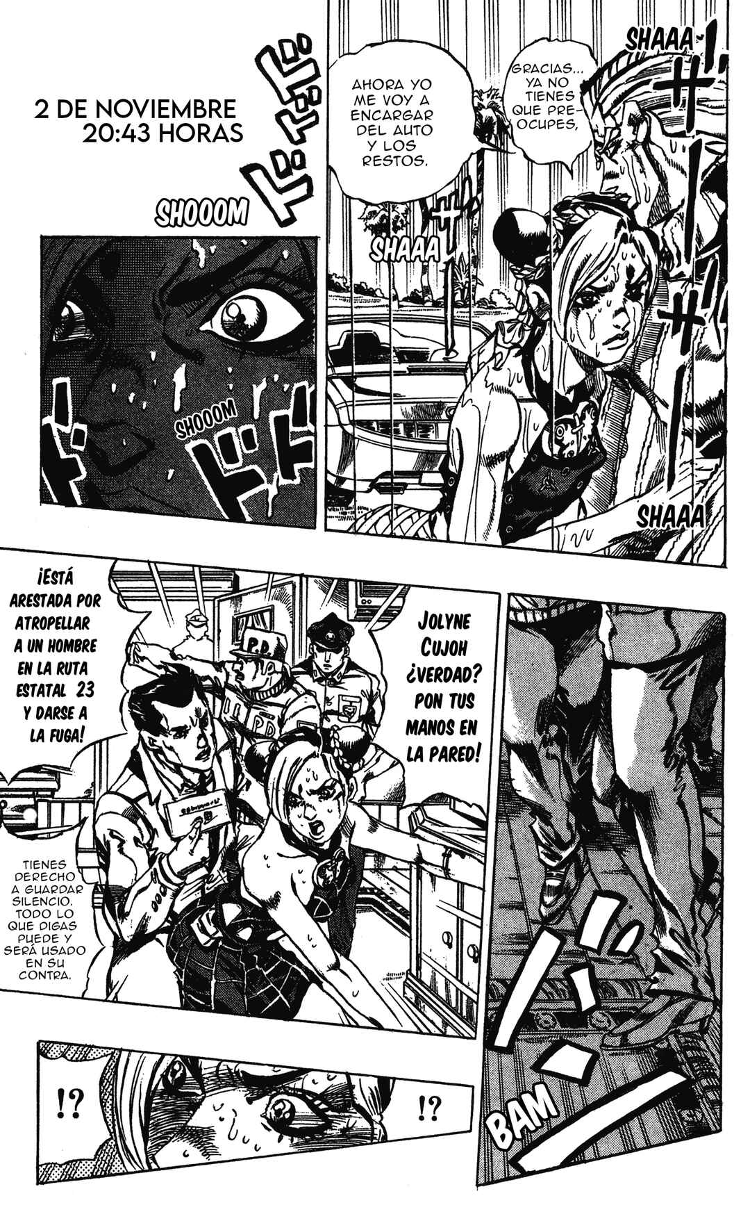 JoJo no Kimyou na Bouken: Part 6 - Stone Ocean Chapter 2 - Page 14
