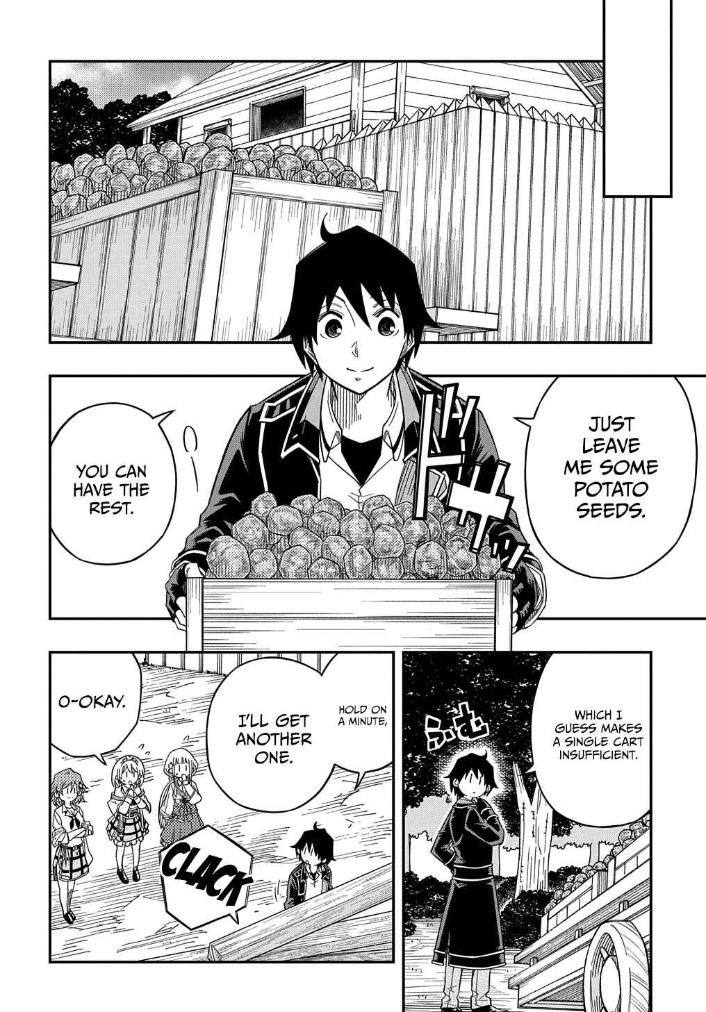 Kiyoubinbou, Jou wo Tateru: Kaitaku Gakuen no Rettousei na no ni, Joukyuu-shoku no Skill to Mahou ga Subete Tsukaemasu Chapter 20 - Page 25