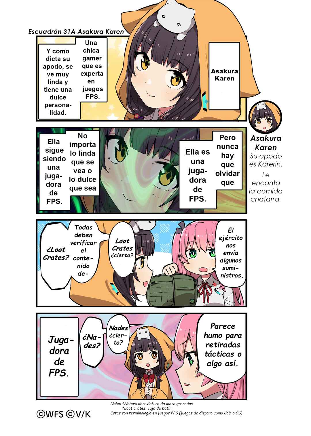 Heaven Burns Red Official 4-Koma Chapter 4 - Page 1