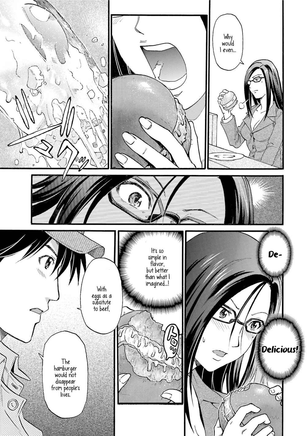 Honjitsu no Burger Chapter 3 - Page 17