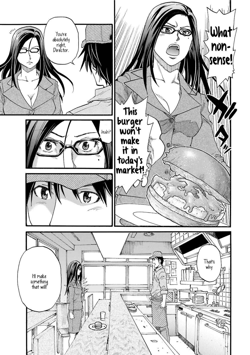 Honjitsu no Burger Chapter 3 - Page 19