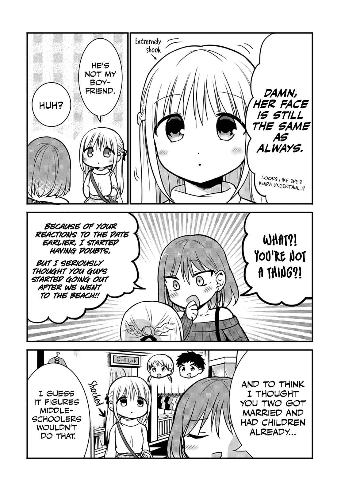 Kao ni Denai Kashiwada-san to Kao ni Deru Oota-kun Chapter 63.5 - Page 5