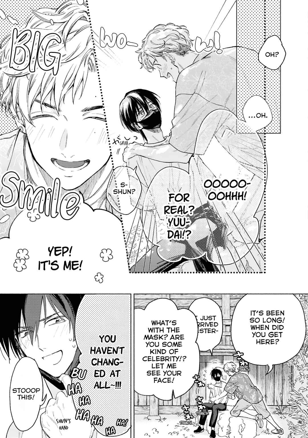 Kanata no Kimi no Te Chapter 1 - Page 13