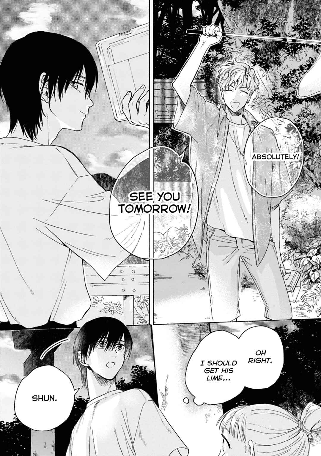 Kanata no Kimi no Te Chapter 1 - Page 28