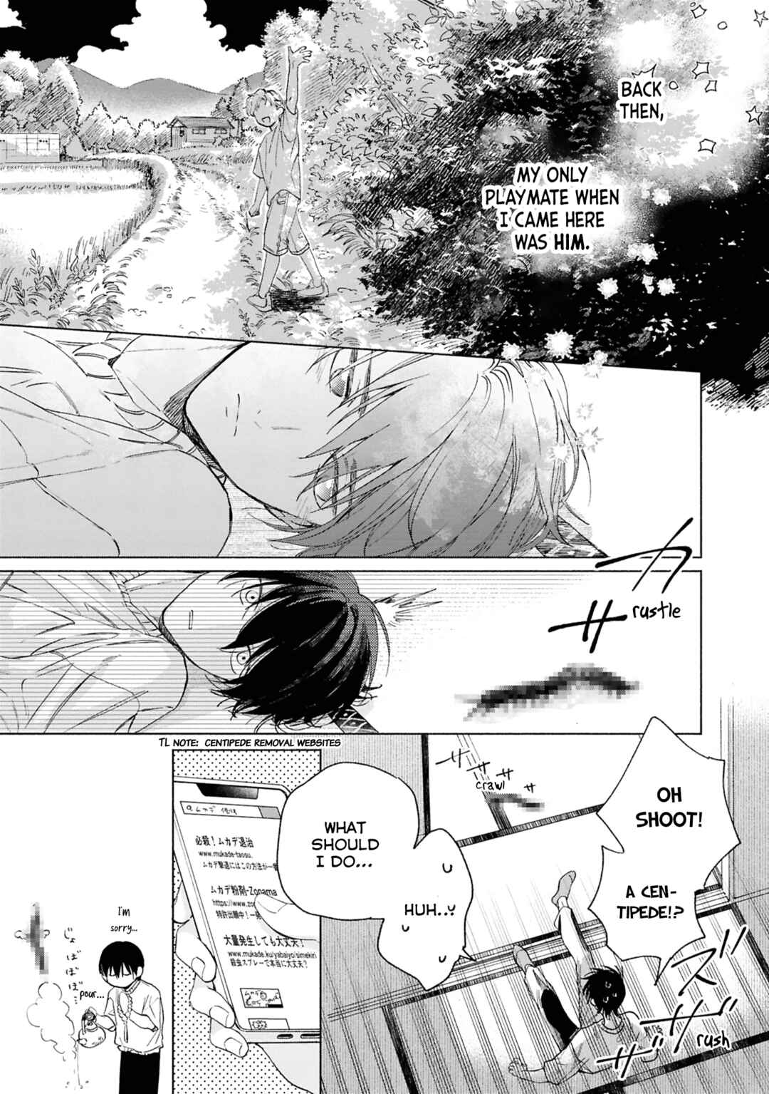 Kanata no Kimi no Te Chapter 1 - Page 9