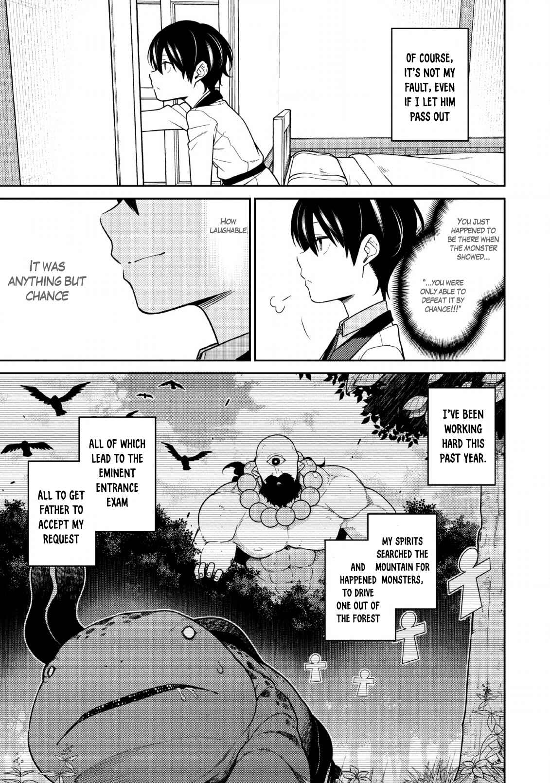 Saikyou Onmyouji no Isekai Tenseiki ~Geboku no Youkaidomo ni Kurabete Monster ga Yowai Sugirundaga~ Chapter 1.2 - Page 38