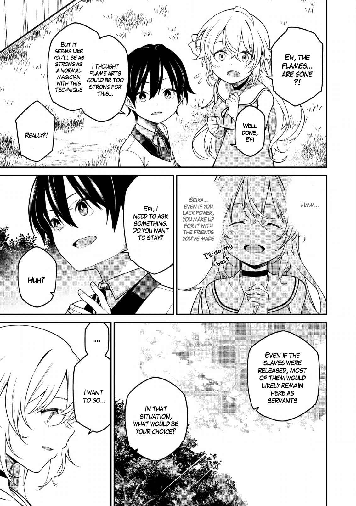 Saikyou Onmyouji no Isekai Tenseiki ~Geboku no Youkaidomo ni Kurabete Monster ga Yowai Sugirundaga~ Chapter 1.2 - Page 7