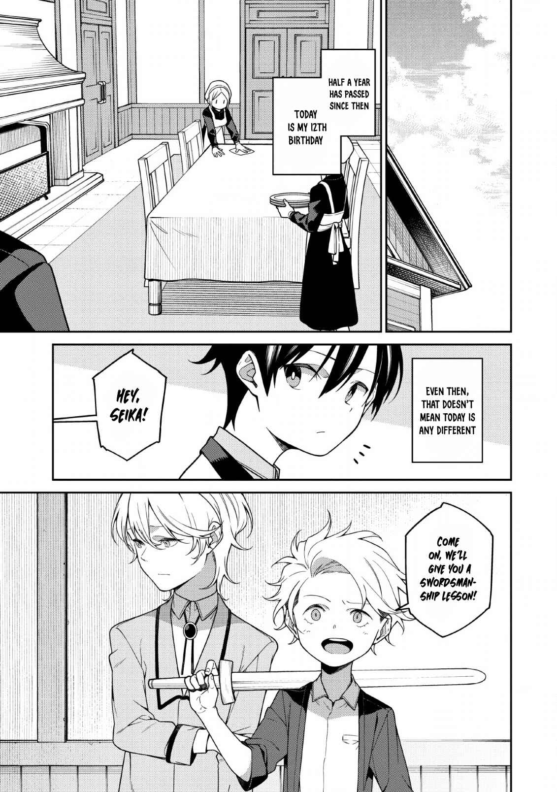 Saikyou Onmyouji no Isekai Tenseiki ~Geboku no Youkaidomo ni Kurabete Monster ga Yowai Sugirundaga~ Chapter 1.2 - Page 9