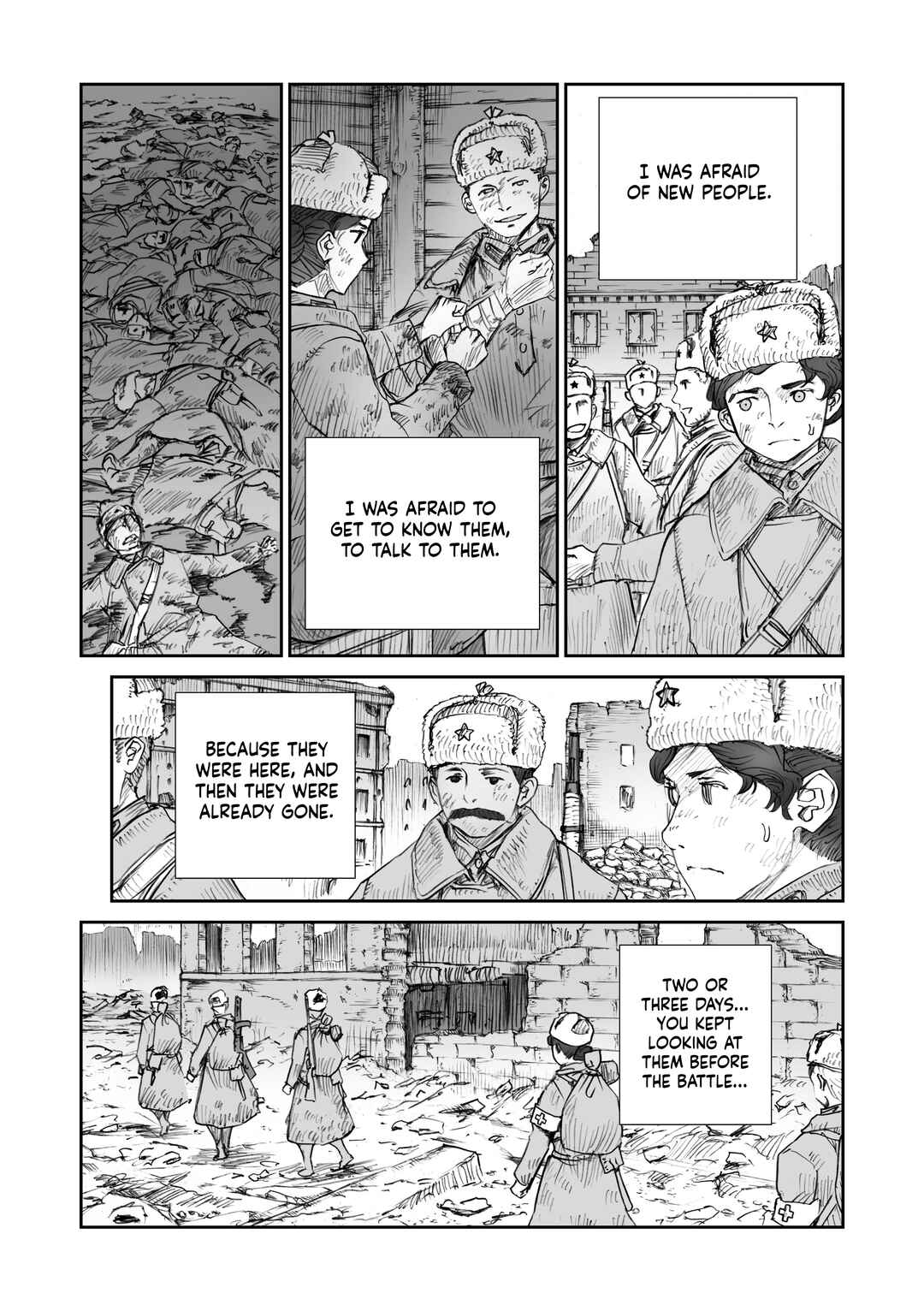Sensou wa Onna no Kao wo Shiteinai Chapter 16.2 - Page 10