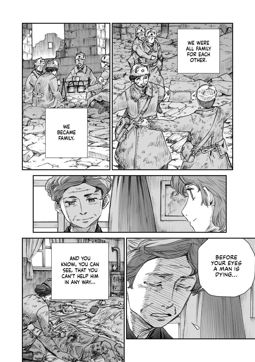 Sensou wa Onna no Kao wo Shiteinai Chapter 16.2 - Page 13